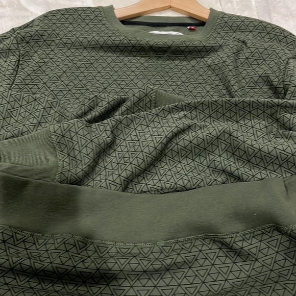 Hunter green Men’s sweater sz L by Sovereign Code, in very good condition - Picture 7 of 8